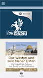 Mobile Screenshot of lau-verlag.de